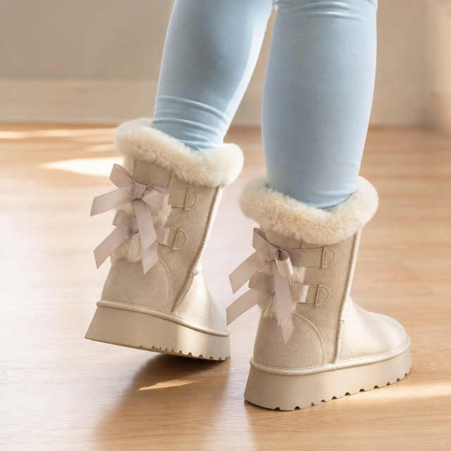 Anastasie™ — Bottes de neige plateforme à nœud