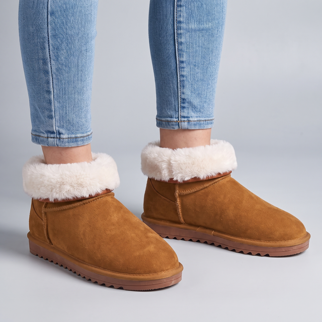 Coline™ — Bottines lacées doublées chaudes