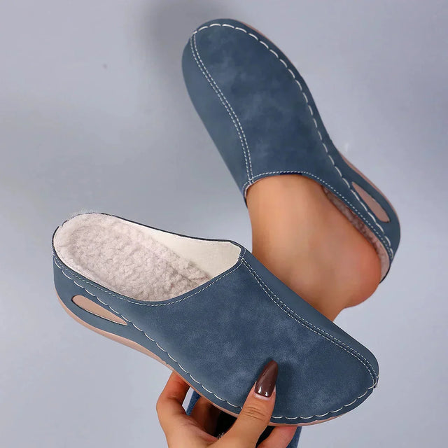Léopoldine™ — Chaussons confort à enfiler