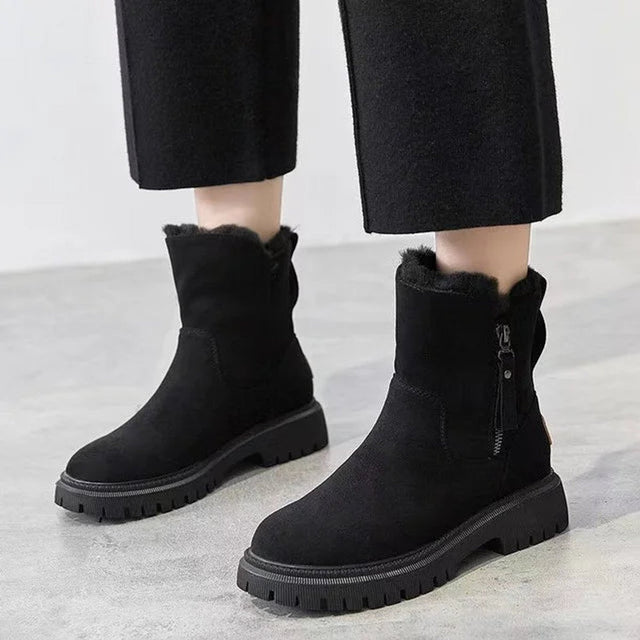 Huguette™ — Bottines doublées à semelle plateforme