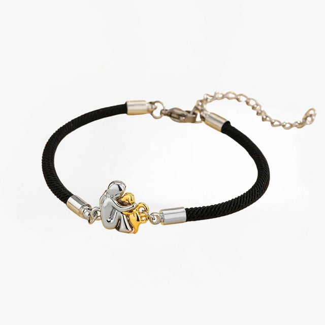 Katy™ – Bracelet à cordon avec icône de chien