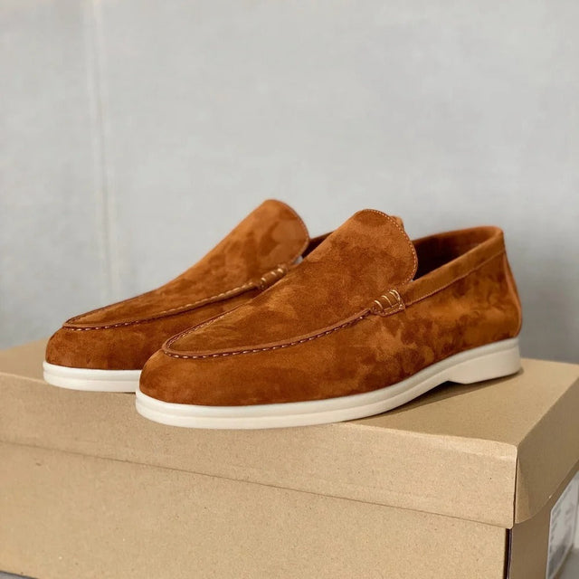Donny | Mocassins confortables en daim | Old Money Style Hommes