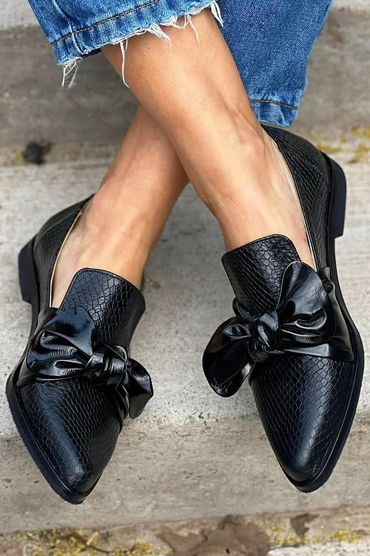 Chloé - Mocassins Chic avec Nœud