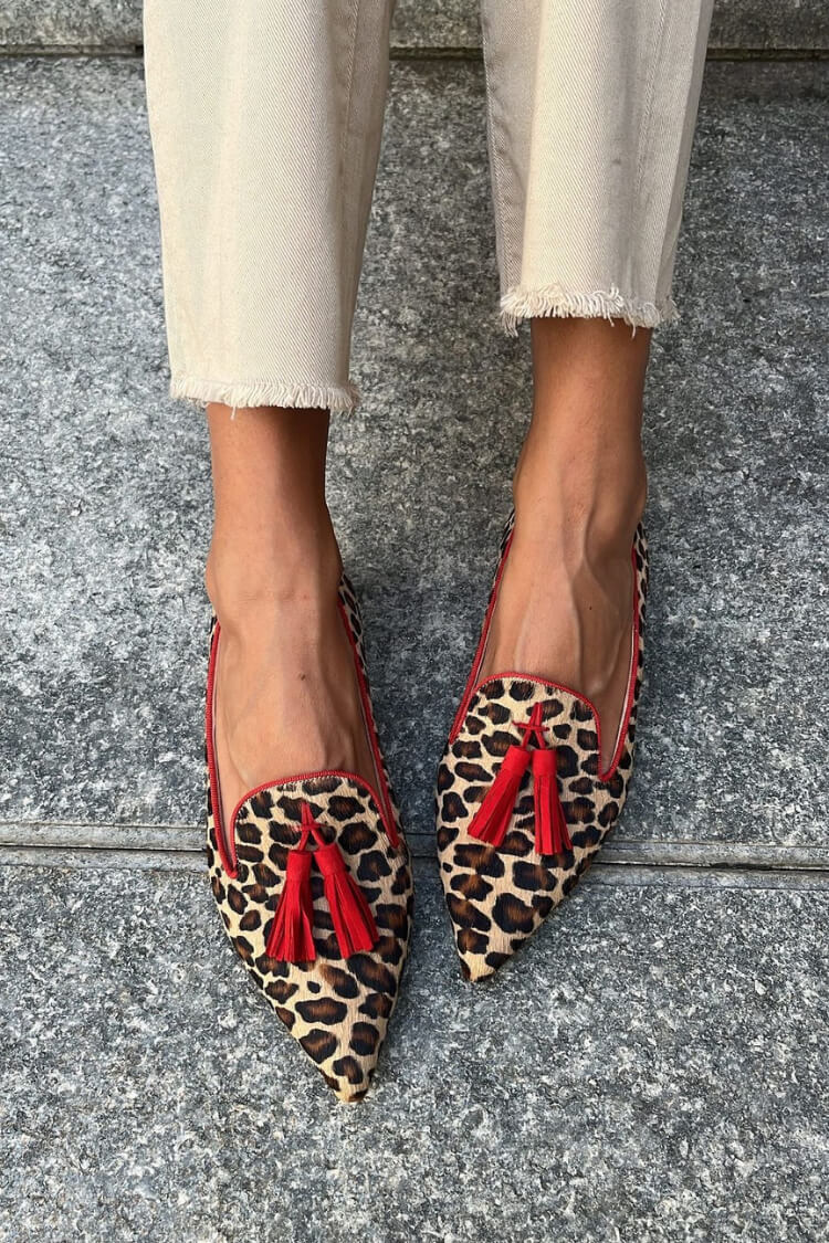 Gaëlle - Mocassins Léopard Style Safari