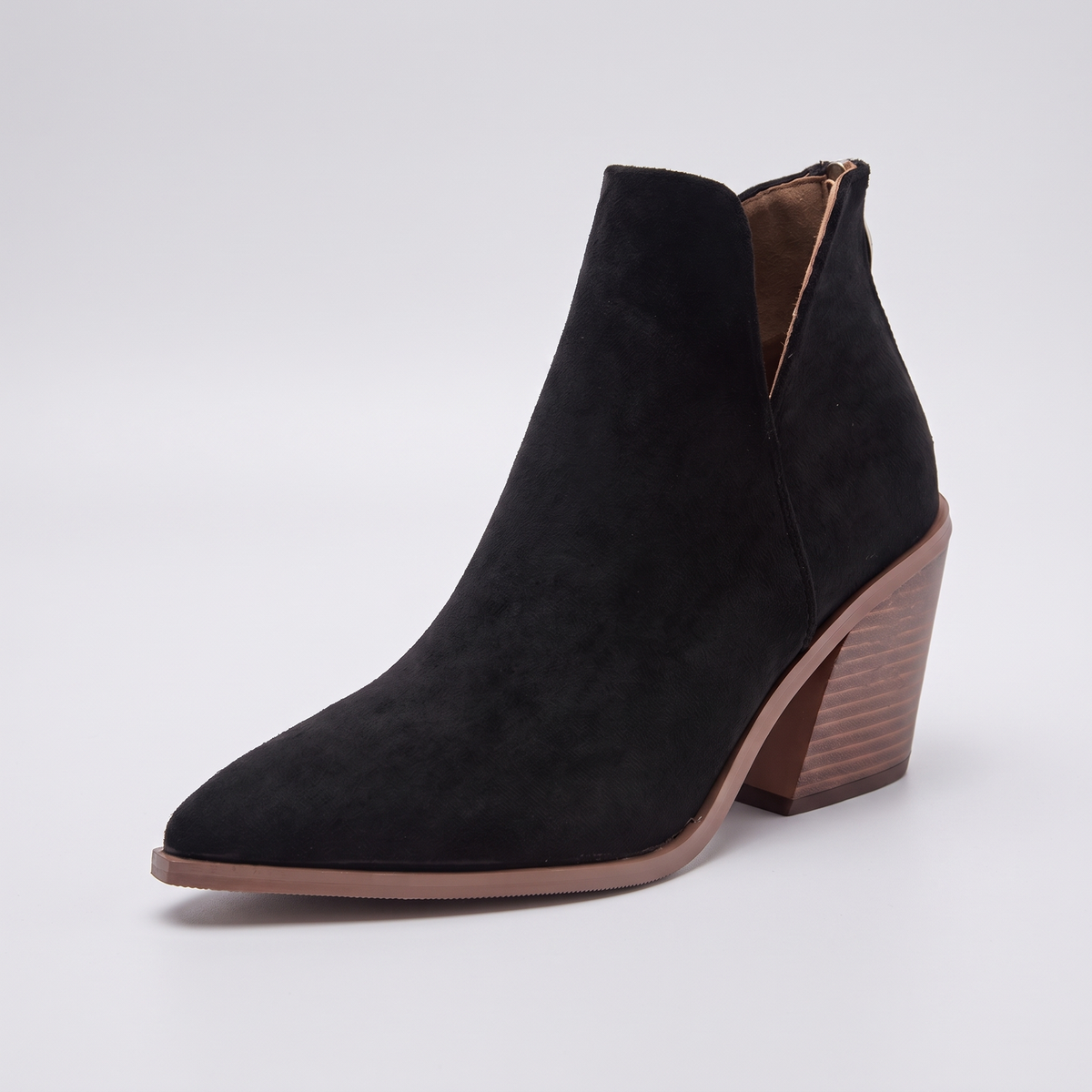 Yseult™ — Bottines western effet daim