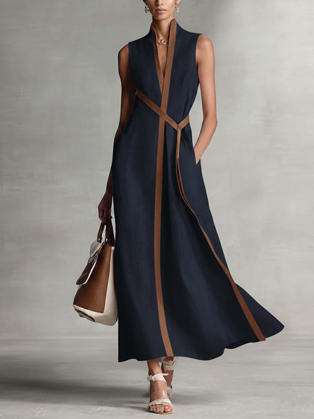 Éléonore™ — Robe longue élégante à silhouette structurée
