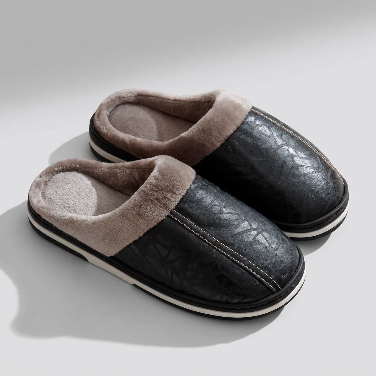 Lucette™ — Mules d’intérieur en peluche