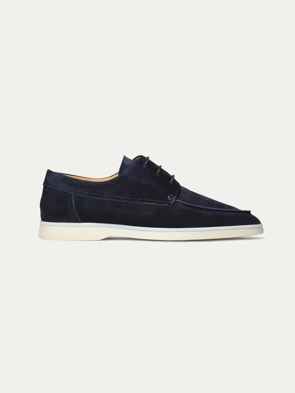 Mocassins en daim bleu foncé pour hommes
