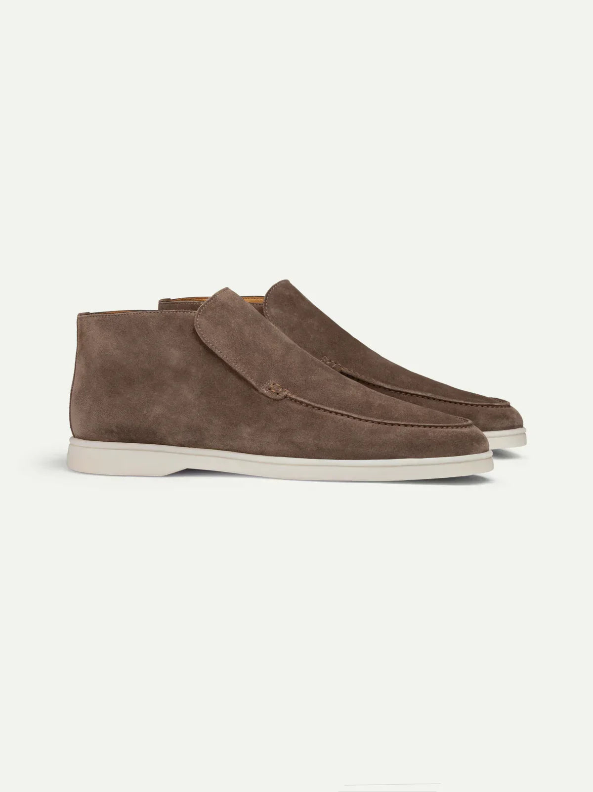 Mocassins de ville en daim avec confort pour hommes