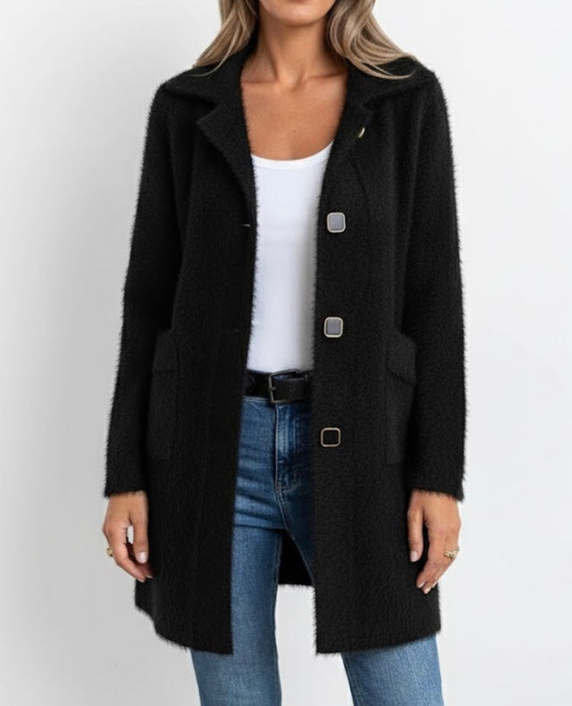 Margaux™ — Veste longue élégante au quotidien