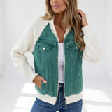 Vert sur blanc