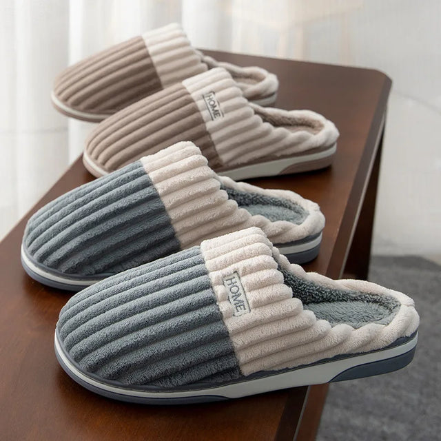 Kester | Chaussons rayés confortables pour hommes
