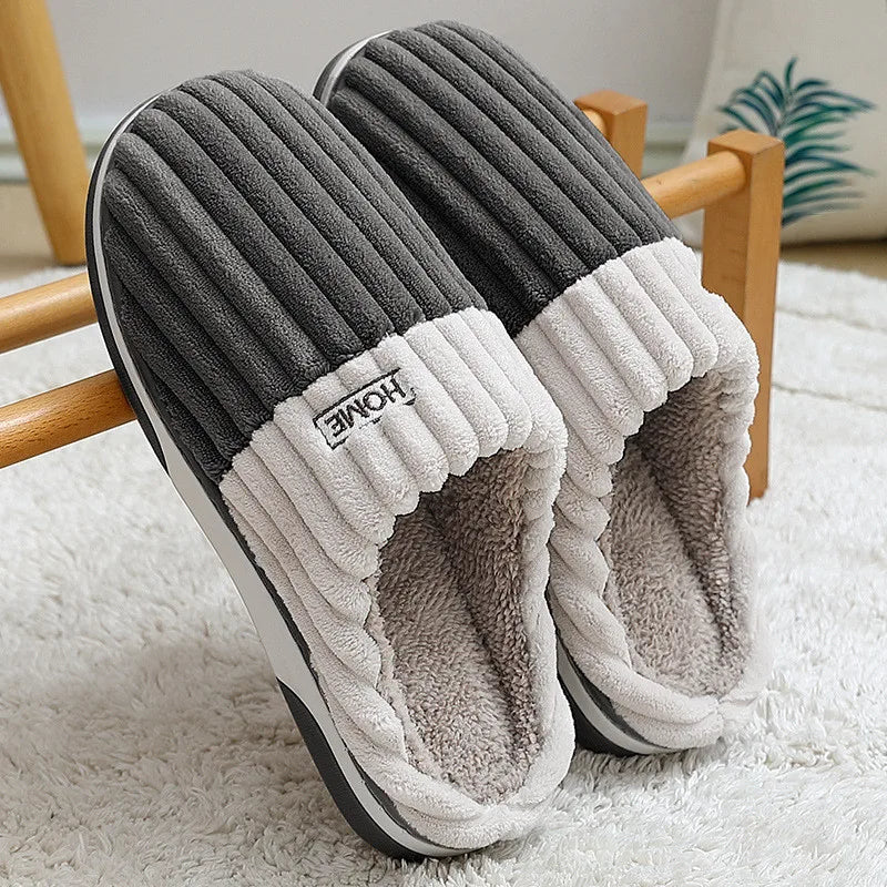 Kester | Chaussons rayés confortables pour hommes