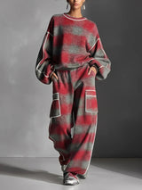 Rouge/Gris