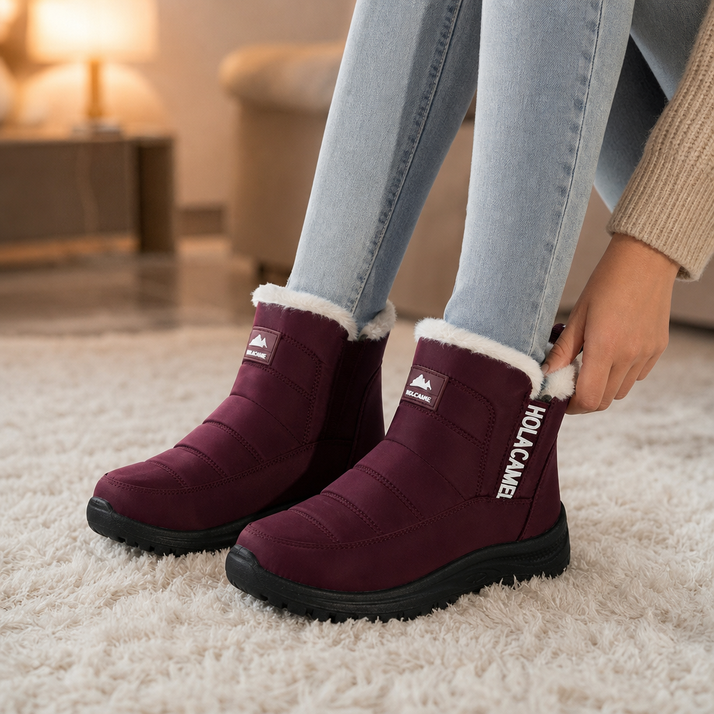 Clémentine™ — Bottes de neige imperméables doublées peluche