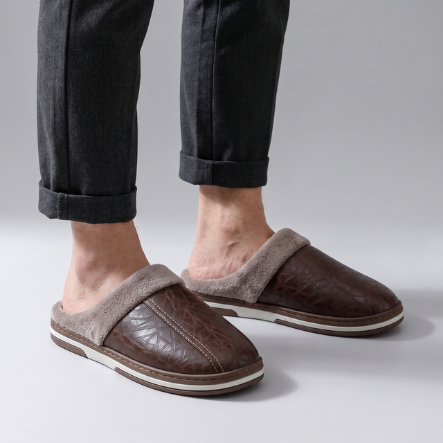 Lucette™ — Mules d’intérieur en peluche