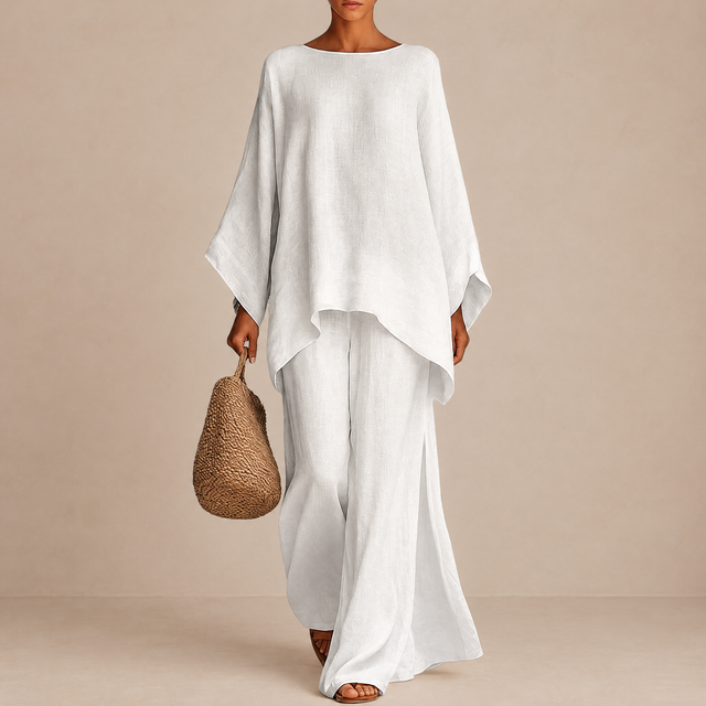 Apolline | Ensemble Haut Oversize et Pantalon Large