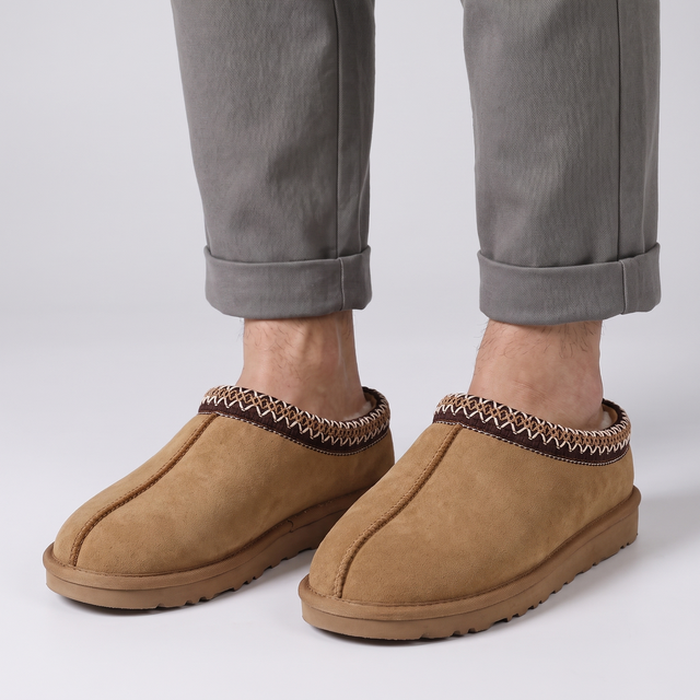 Lorette™ — Chaussons d’hiver effet daim