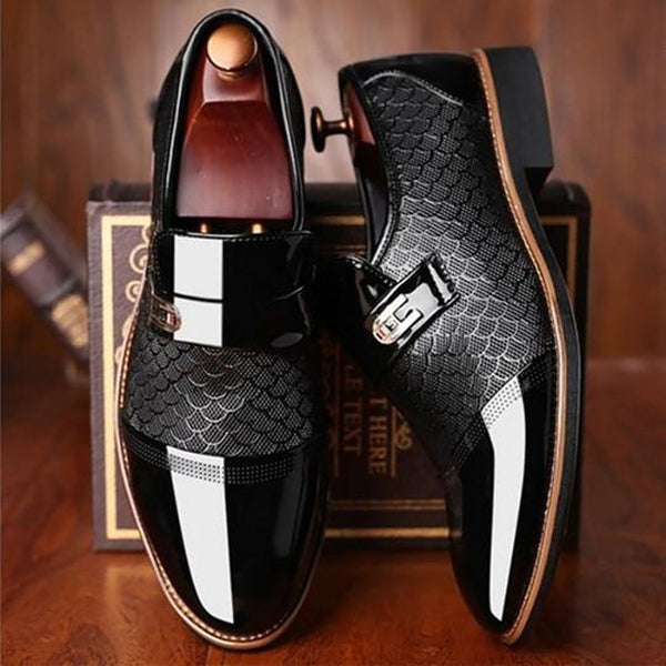 Farhan | Chaussures Oxford avec finitions formelles raffinées pour homme