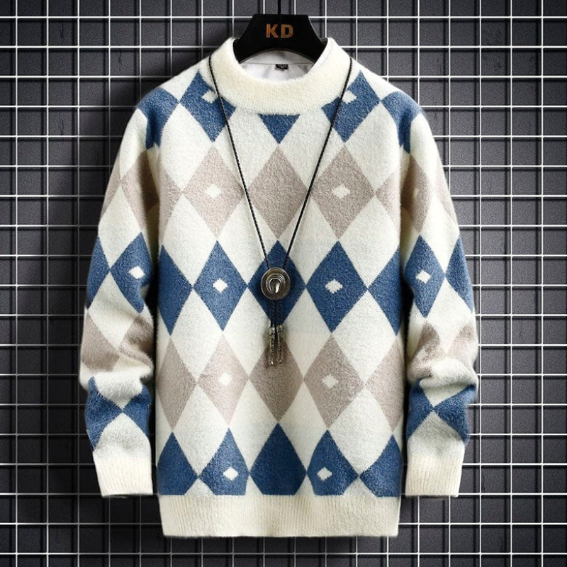 Jonathan | Pull Ras du Cou Élégant pour Homme
